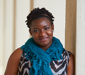 Decorative image of PSC student pictured smiling in the hallway
